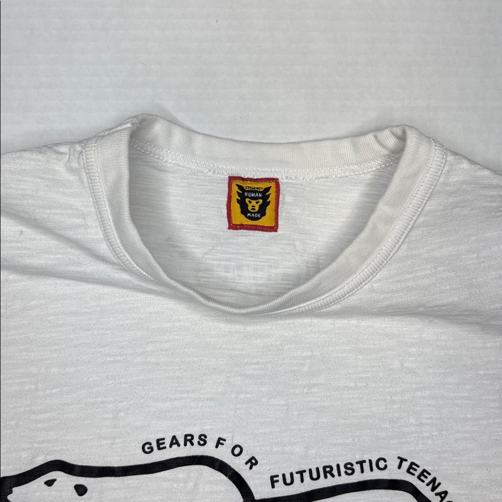 HUMAN MADE 'Polar Bears' white T-Shirt Dry All’s Tee shirt. - Picture 3 of 8